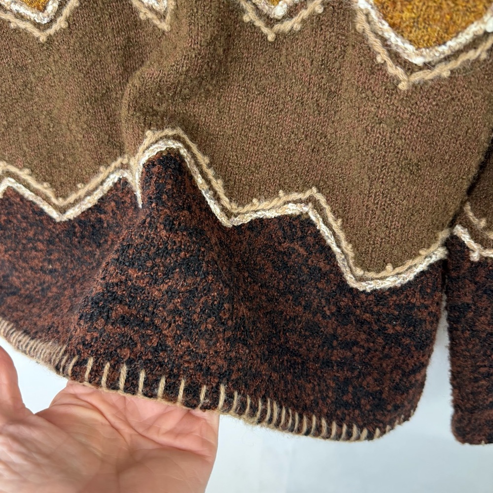 Vintage Design Options by Phillip & Jane Gordon Desert Southwest Cardigan - Picture 4 of 8